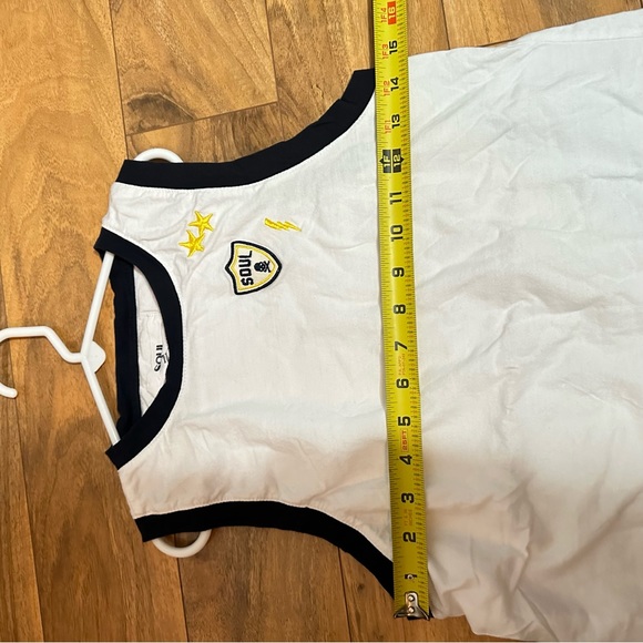 SOUL BY SOULCYCLE Classic Ringer Muscle Embroidered Tank Top, Size Small - Picture 9 of 10